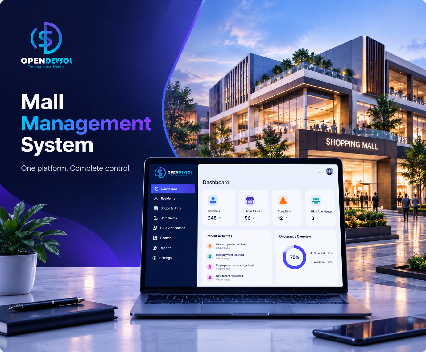 Mall Management System – A Complete Solution for Modern Building Operations